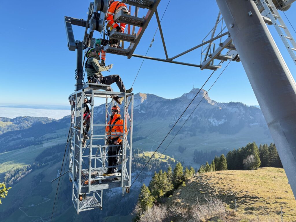 Bergeübung Alp Sigel Bahn
